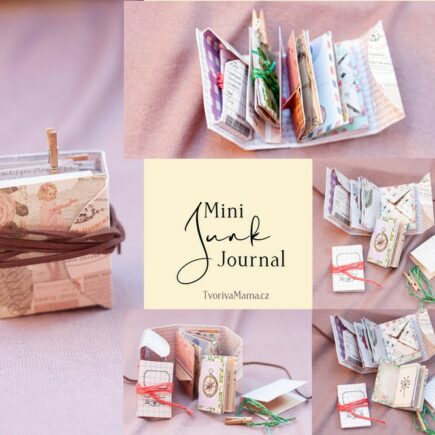 miniaturní junk journal